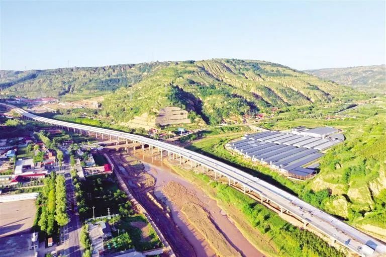甘肃北出口新增重要省际联络线,g244线华池县打扮梁(陕甘界)至庆城段