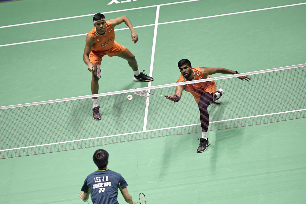 羽毛球法国公开赛印度组合男双夺冠