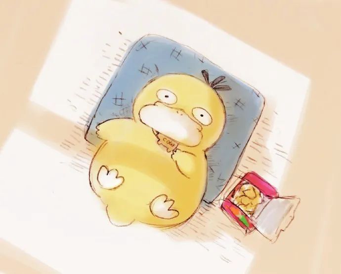 【图集】萌萌可达鸭之周一不想动弹鸭!676767