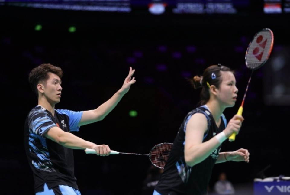 羽毛球亚锦赛混双组合程星陈芳卉12负于泰国无缘八强