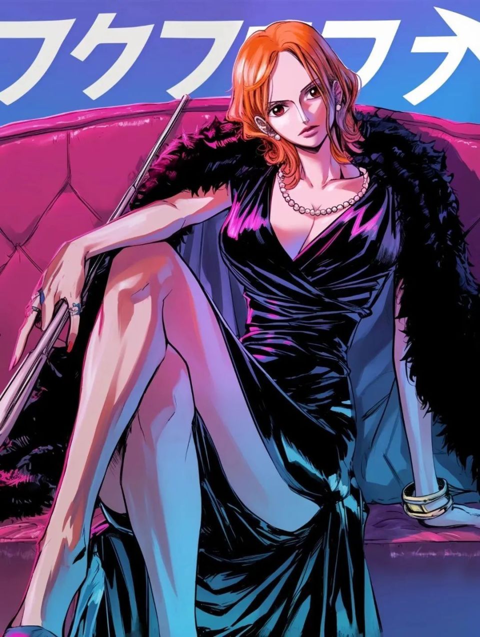 这套海贼王壁纸也太酷了吧!汉库克娜美罗宾帅炸了