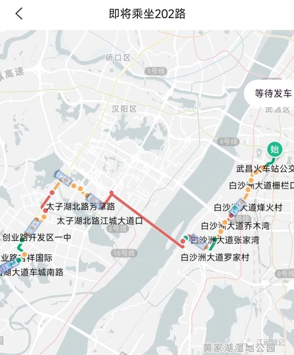武汉公交202路已有调整计划,上报待批!