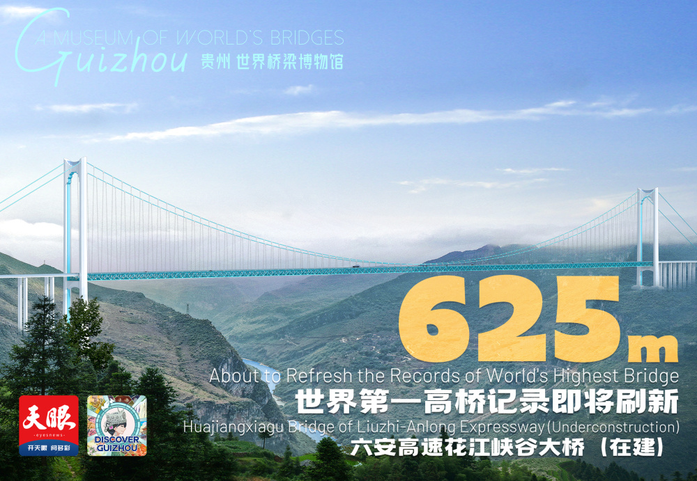 世界超级大桥故事|六安高速花江峡谷大桥:"世界第一高桥"记录即将刷新