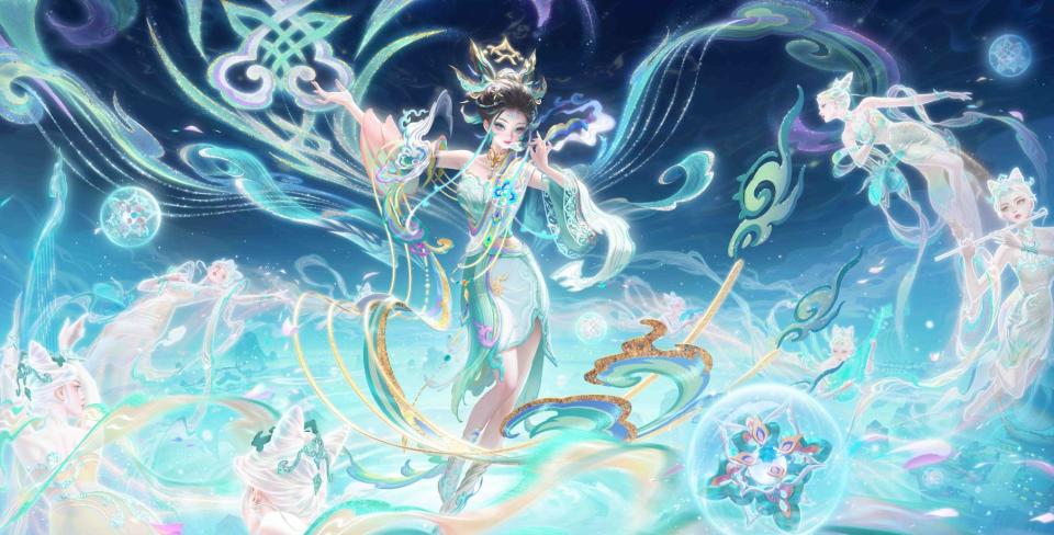 王者荣耀：六款蛇限特效全揭晓，虞姬皮肤排第一，果然还是她最美-腾讯新闻