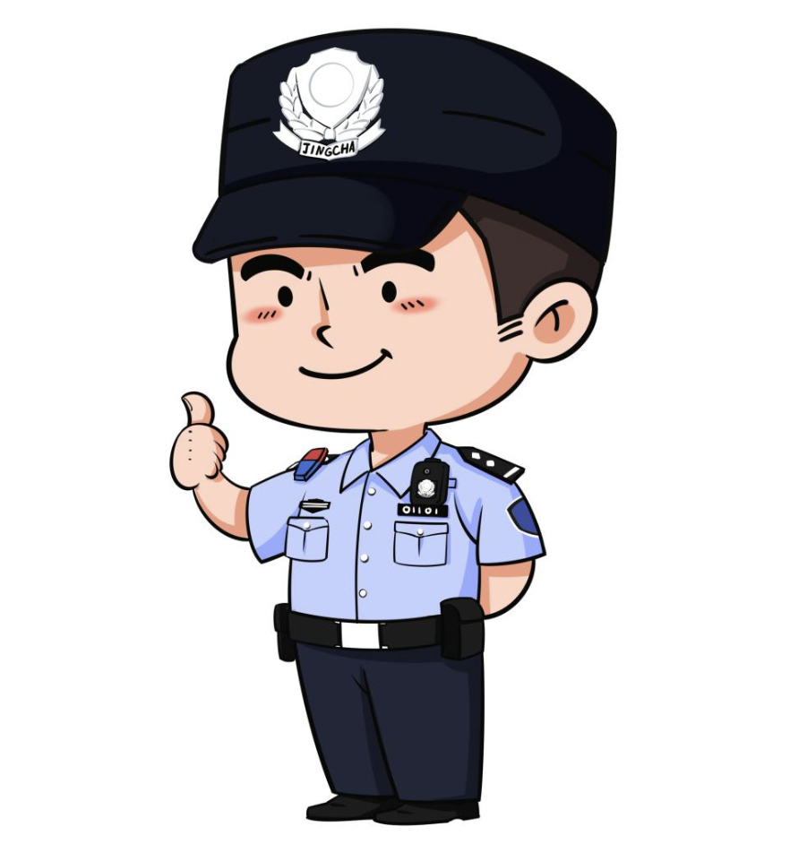 警熊进校园,只为表扬你!