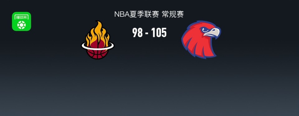 NBA夏季联赛战报：老鹰105-98热火，巴夫金29+3+3_2