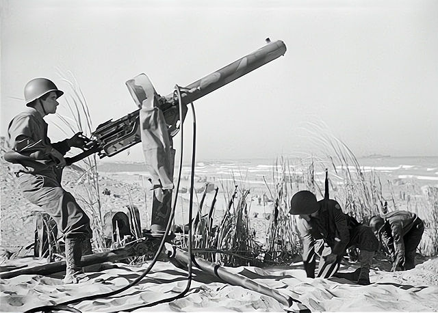 水冷式的m2重机枪,让火力输出更持久