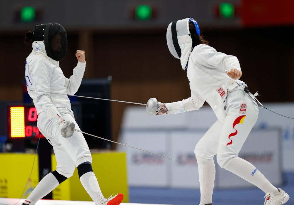 击剑——女子重剑个人金牌赛赛况-腾讯新闻