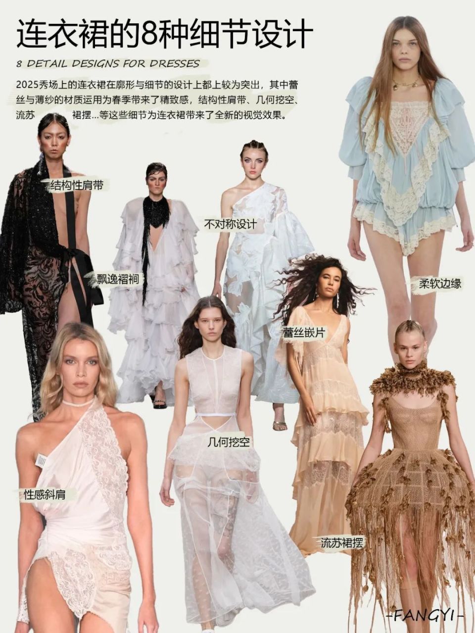 2025秀场上的连衣裙| 8种热门细节设计汇总-腾讯新闻