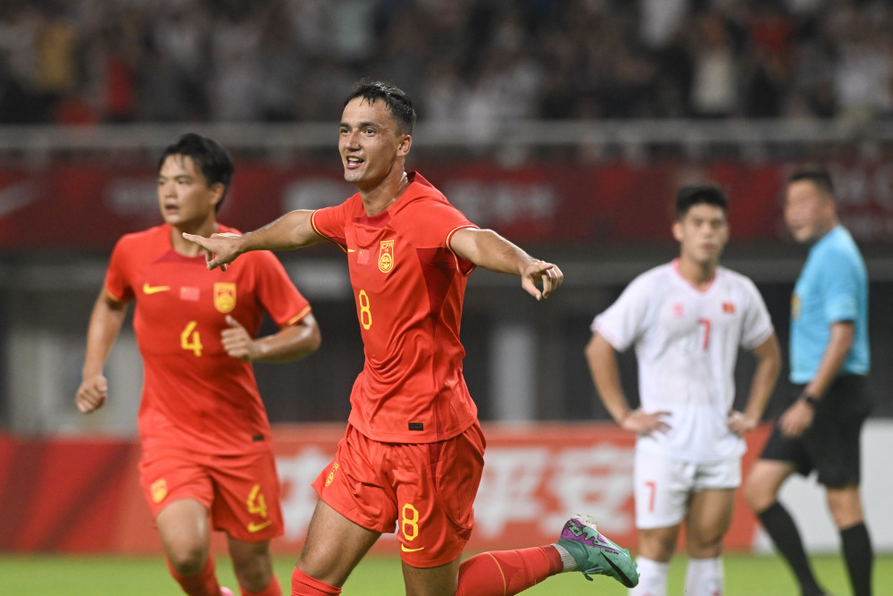足球——国际邀请赛:中国u21胜越南u21