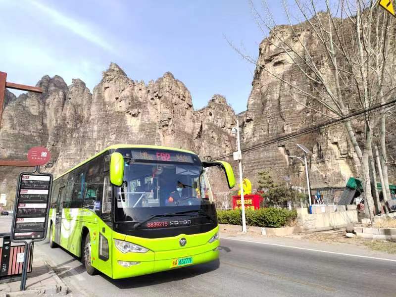 方便市民前往十渡游玩北京f82路公交车加车