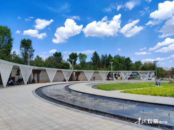 青海西宁"秀水路城市公园"靓夏都