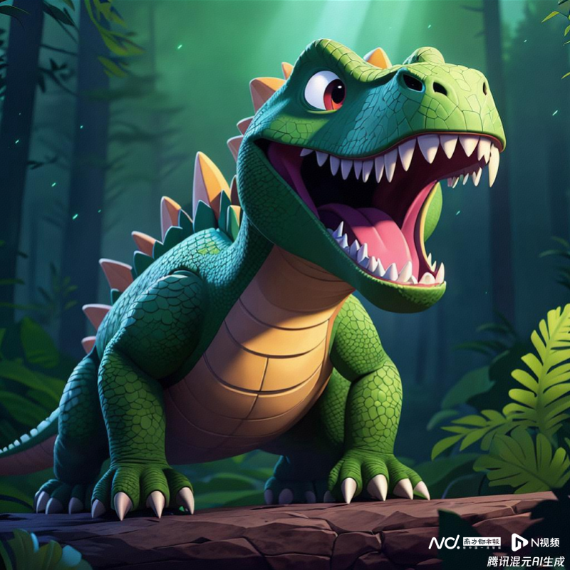 暴龙拥有独特的身体结构和肌肉,它们极度敏捷,能够运动迅速,甚至可以