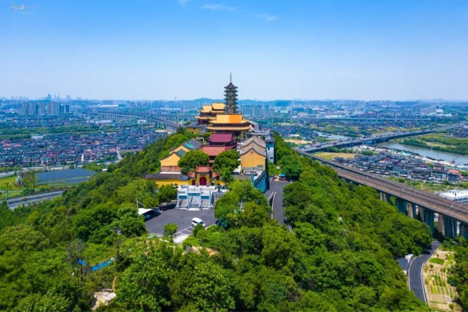 绍兴和萧山交界处,一座寺庙屹立于瞻山顶,已有800多年历史