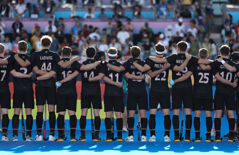 巴黎奥运会丨曲棍球——男子半决赛:德国队胜印度队(2)