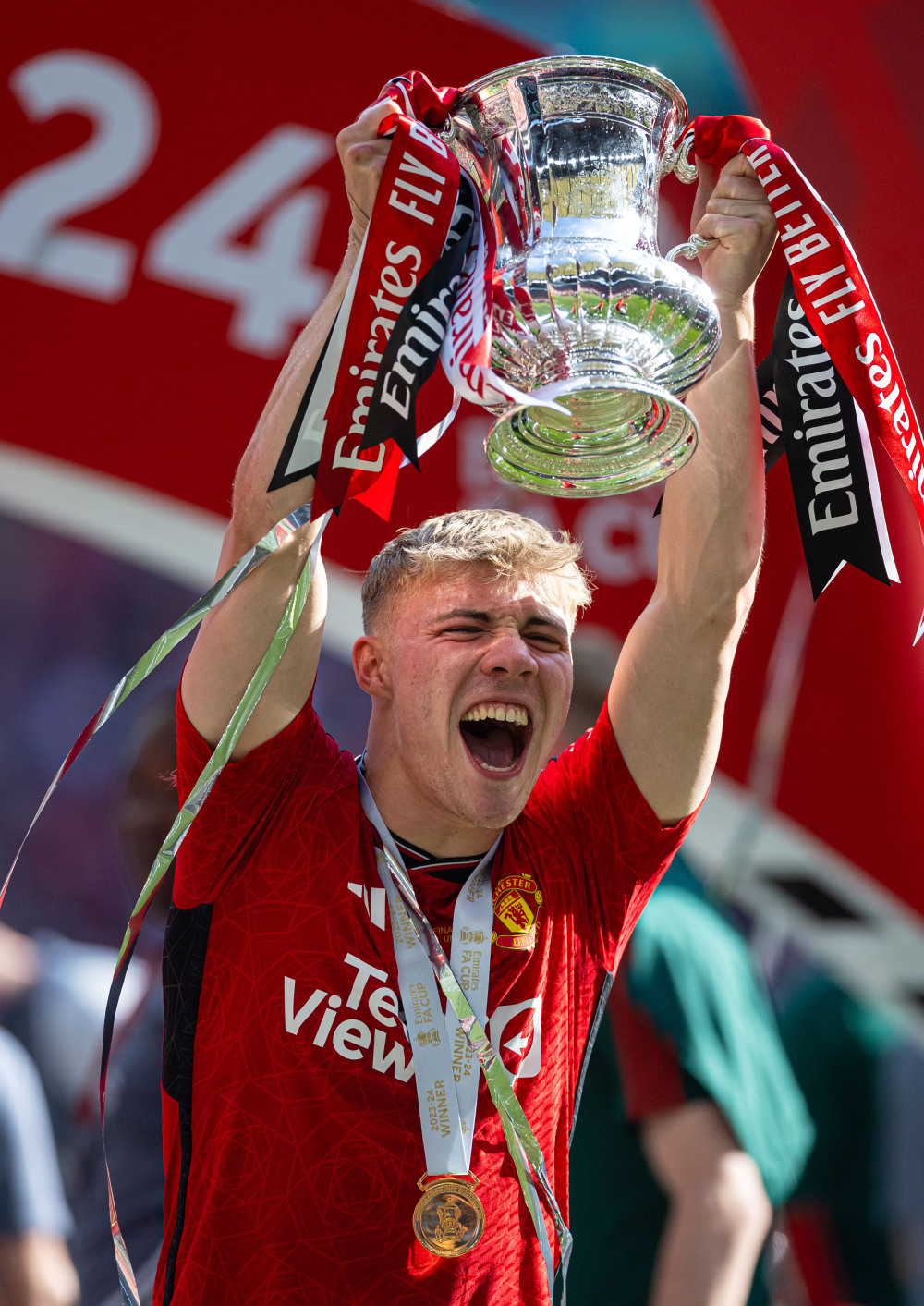 足球——英格兰足总杯:曼联夺冠