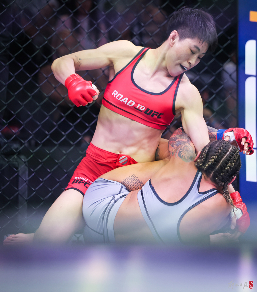 继张伟丽之后，蝇量级新星王聪打进UFC-腾讯新闻