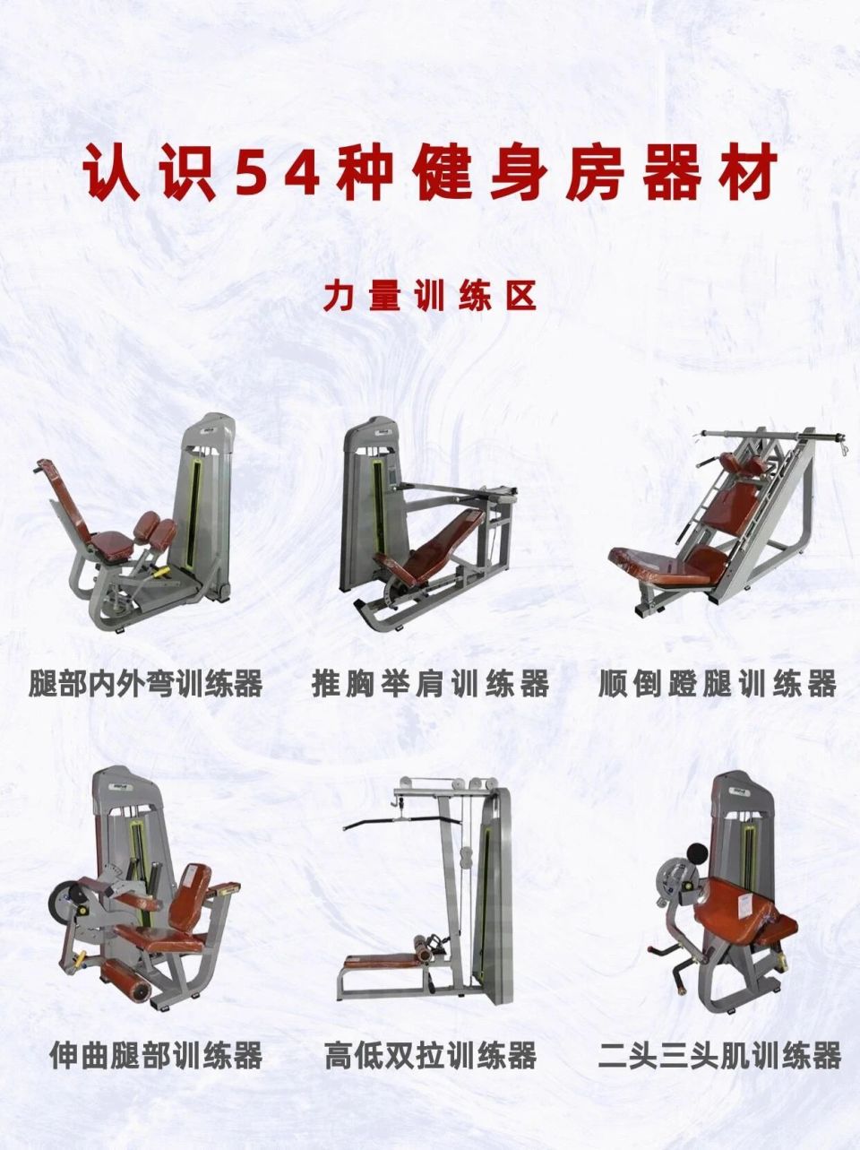 认识健身房常见54种器械_腾讯新闻