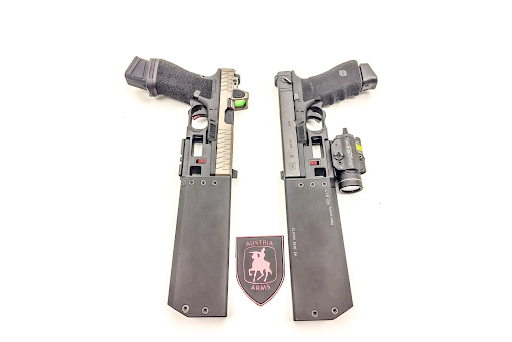 这里的枪声静悄悄-Glock44+MKD44消声器丨火器_腾讯新闻
