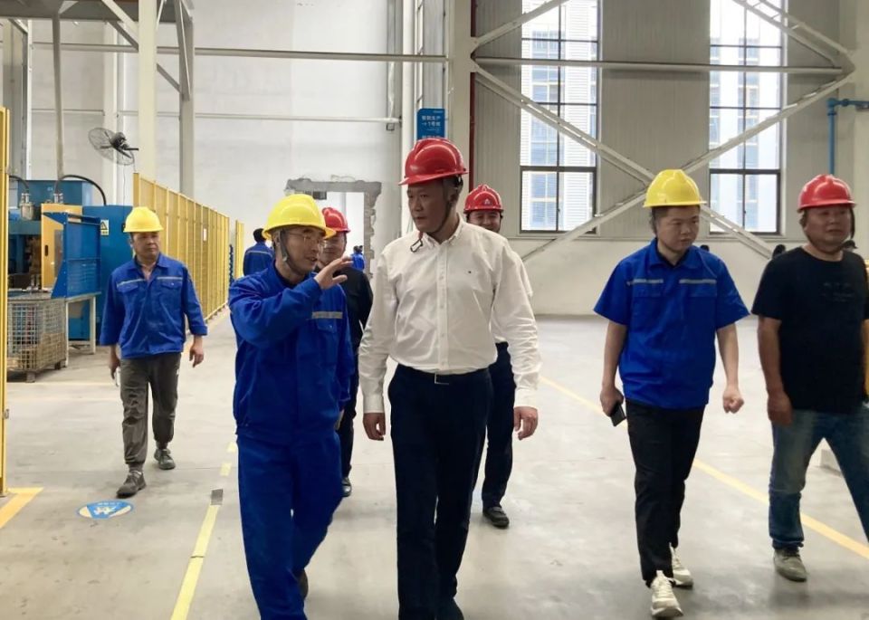 胡刚调研重大产业项目建设