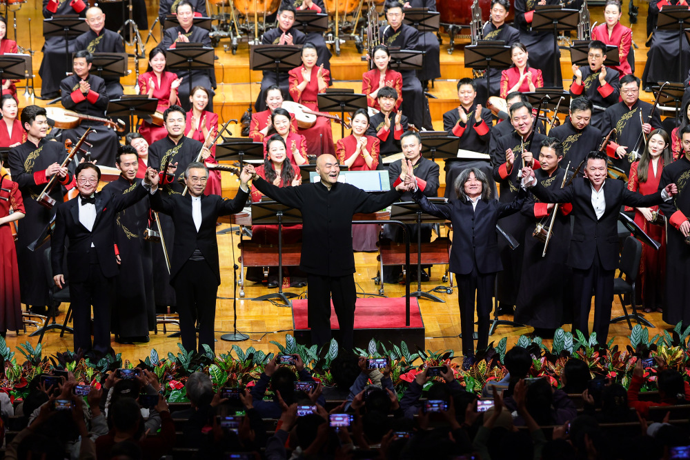 中央民族乐团携手五位指挥家奏响"国乐之春"_腾讯新闻