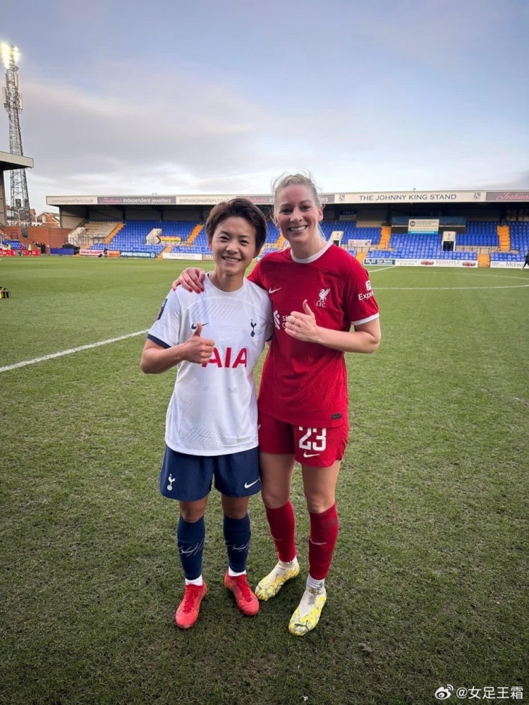 图片来源:王霜微博(jaden)