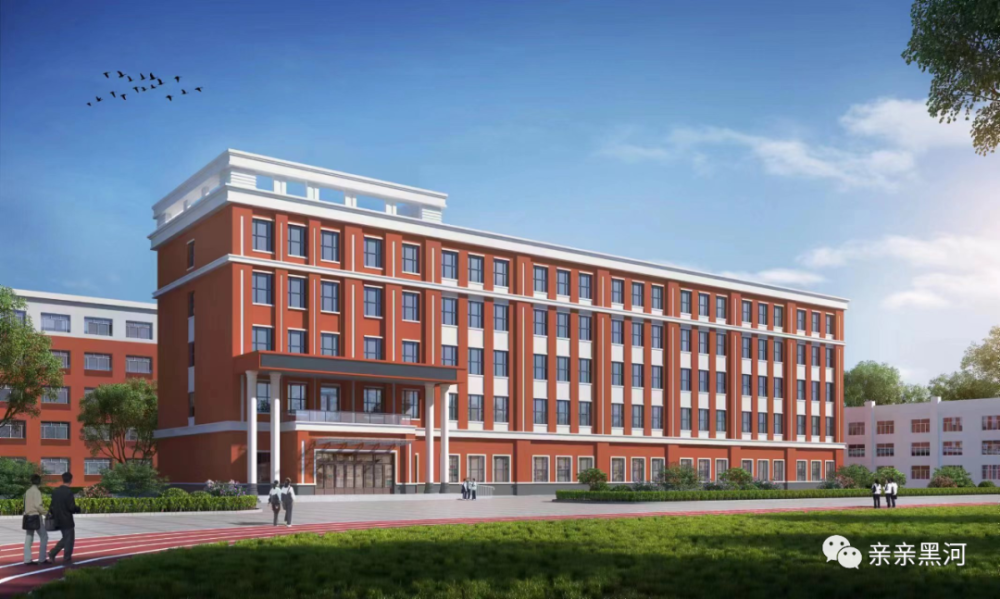 新教学楼效果图该项目总投资4004.