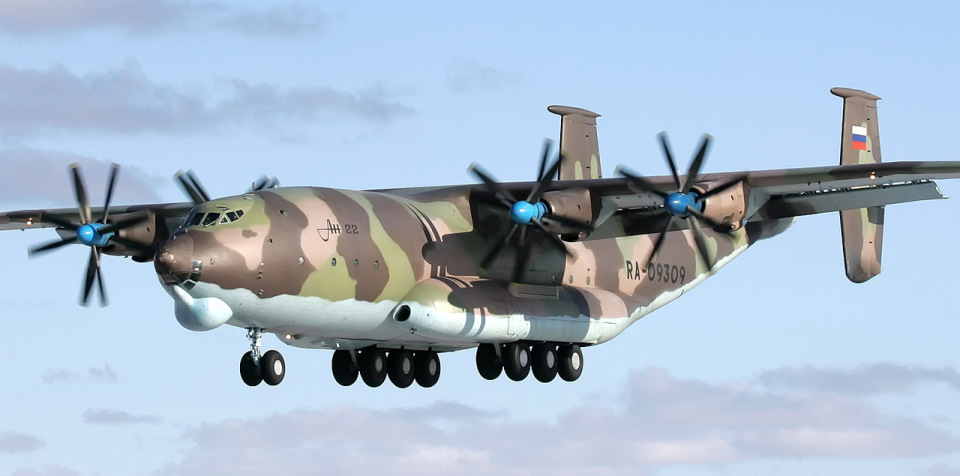 安-22"安泰"涡轮螺旋桨运输机首飞60周年_腾讯新闻