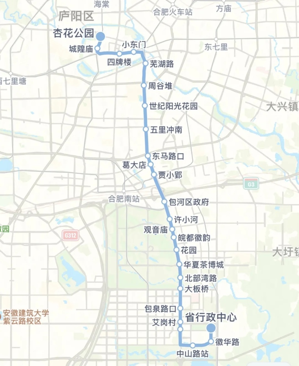 合肥231路公交车路线图图片