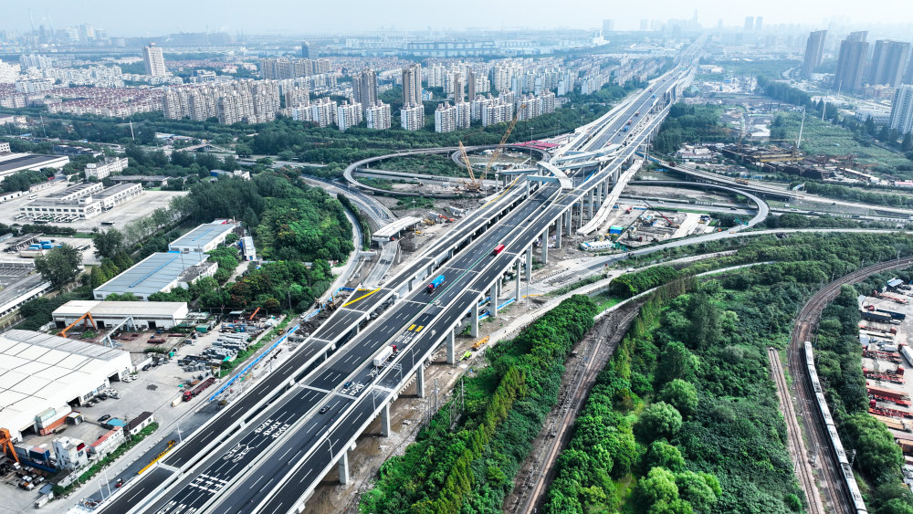 沪太路高架图片