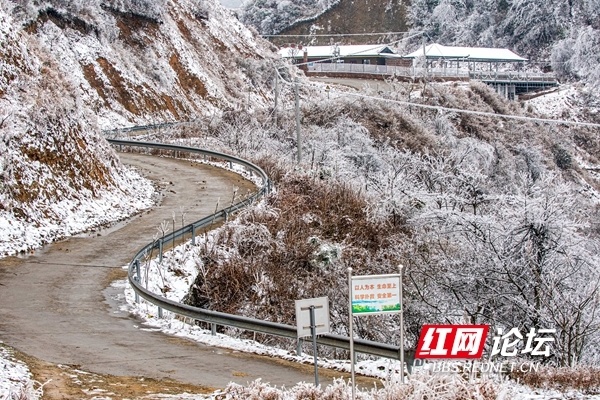高处冰雪未融,探秘通道黄沙岗上这片冰雪世界_腾讯新闻