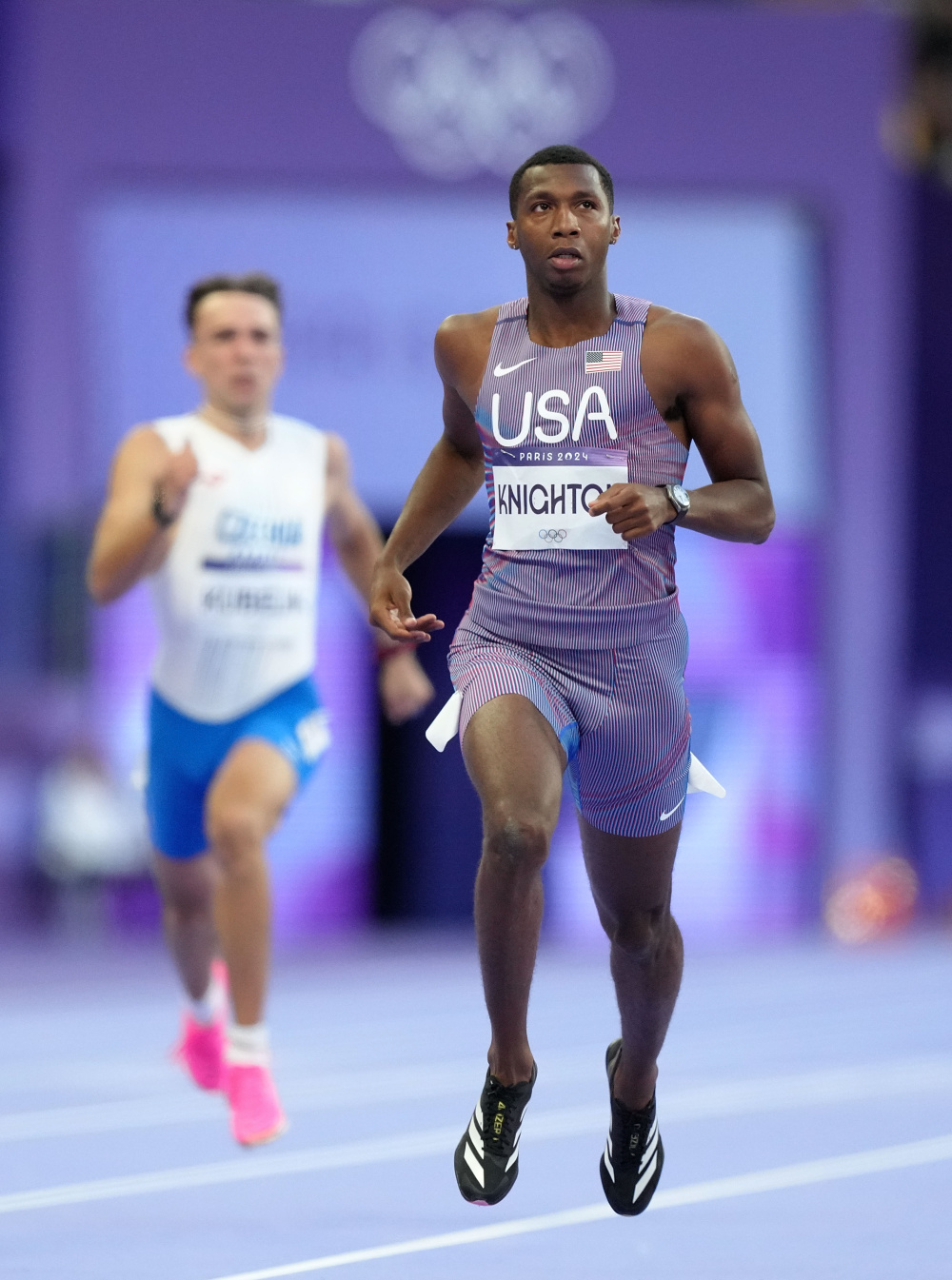 巴黎奥运会丨田径——男子200米赛况(2)