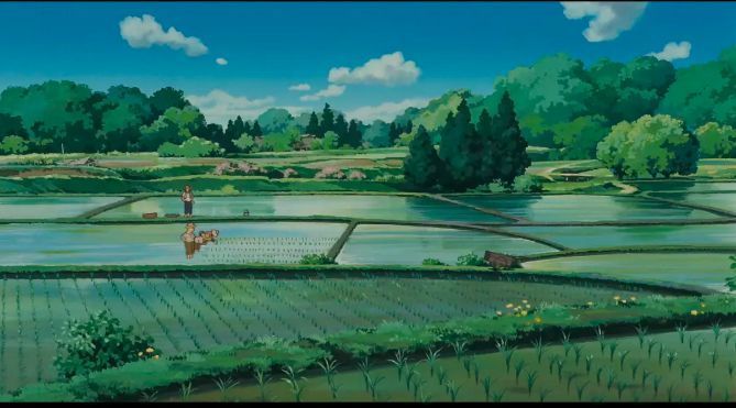 没有人能够拒绝宫崎骏的动漫,以及那美好的夏天!