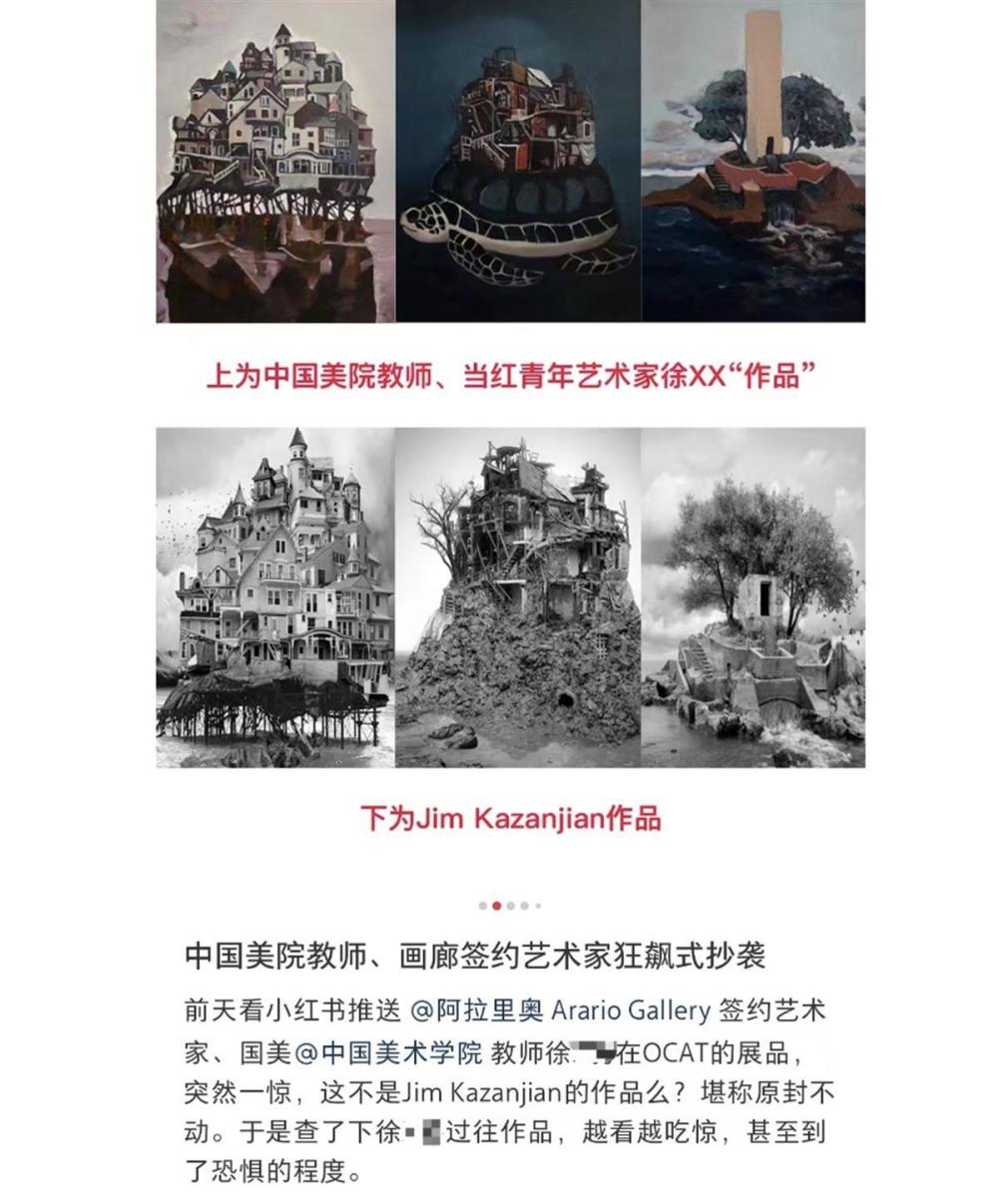 作品被指涉嫌抄袭，中国美术学院一教师已停课接受调查，举报者发声是怎么一回事-313啦实用网