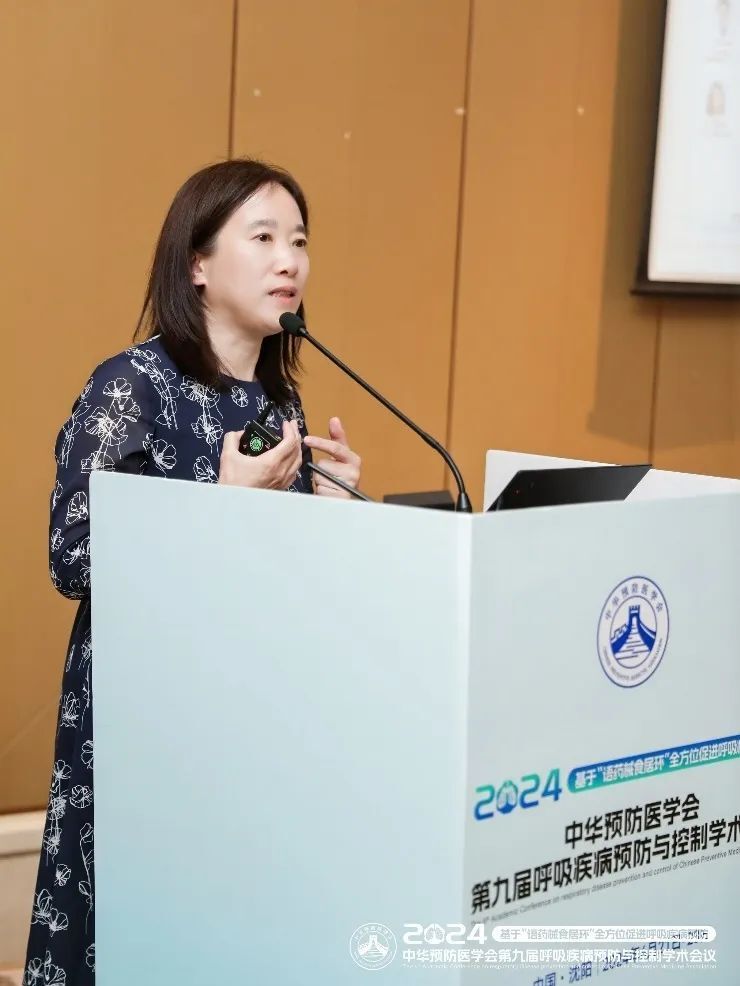 中国医科大学呼吸疾病研究所所长康健教授,中华预防医学会呼吸病预防