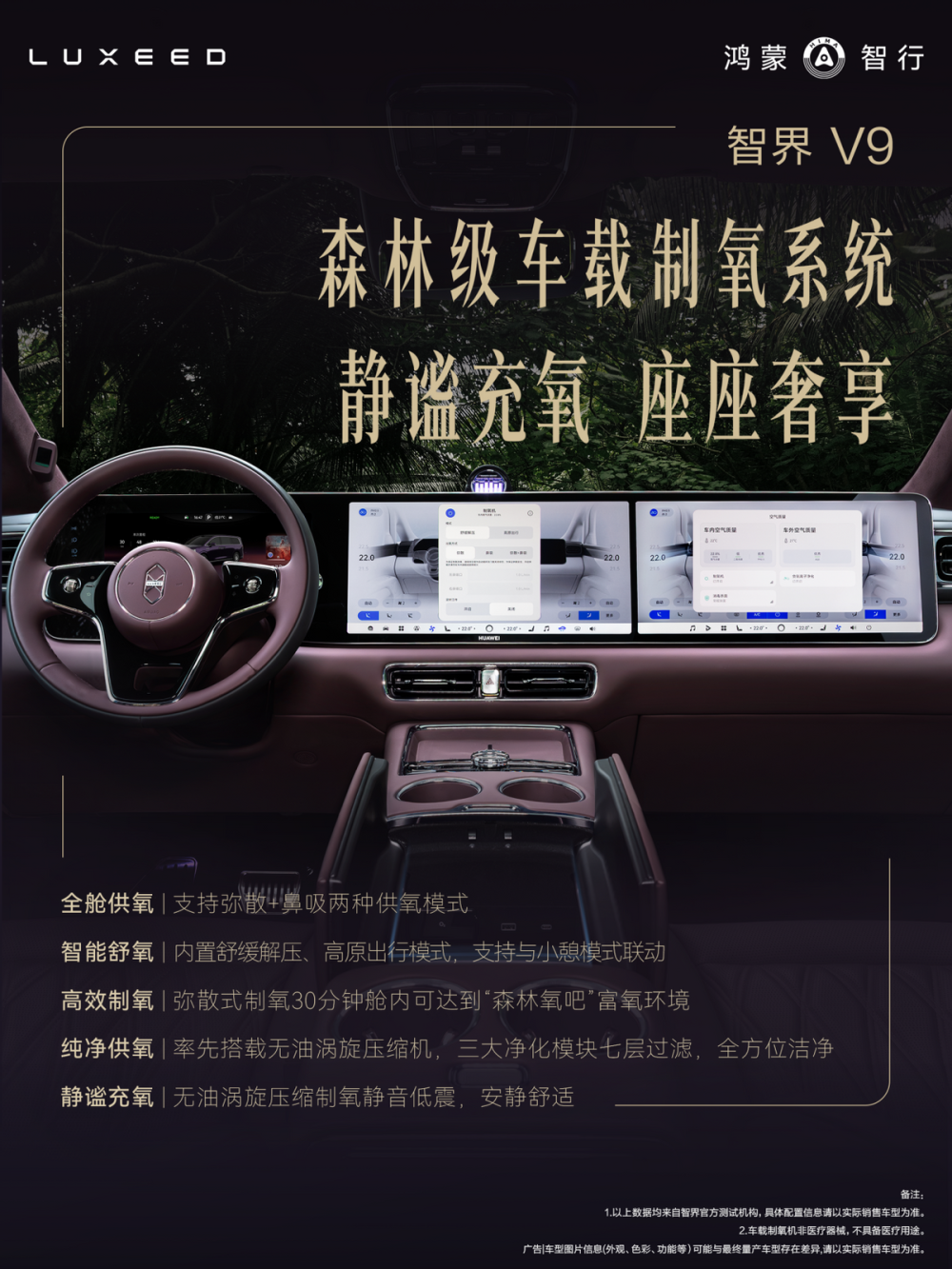 智能制氧机怎么使用智界V9官宣车载制氧机黑科技，从制氧到“智氧”覆盖全场景健康需求_https://www.jmylbn.com_新闻资讯_第1张