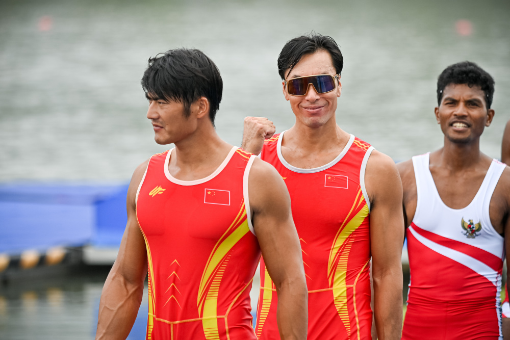 赛艇——刘治宇/张亮夺得男子双人双桨冠军(2)_腾讯新闻