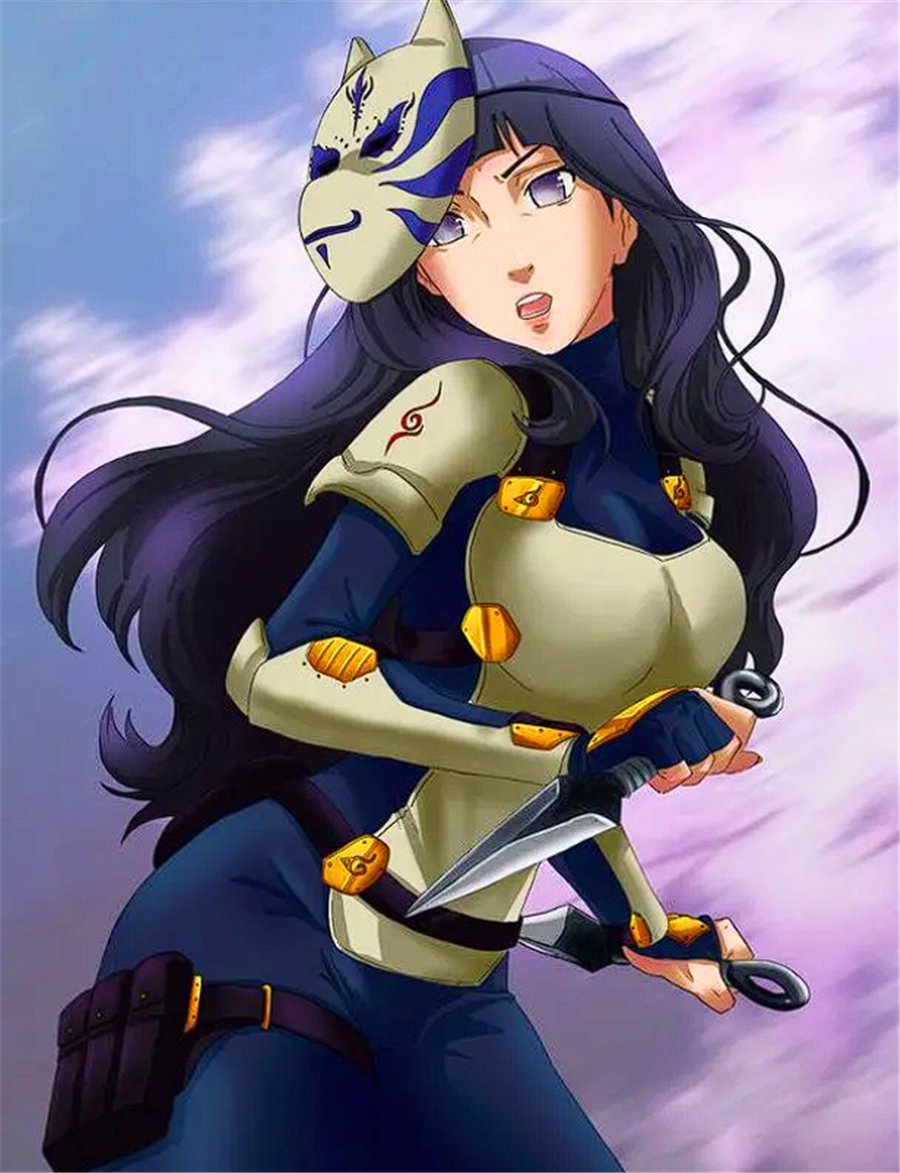 火影:当女忍者们加入暗部,雏田好看极了,井野大显身材