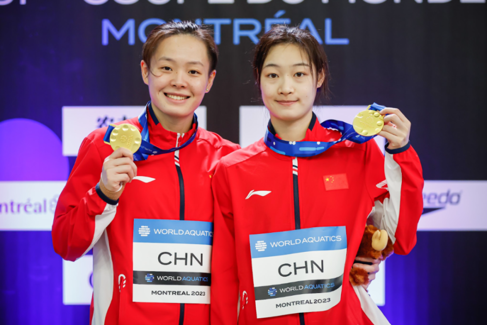 跳水世界杯蒙特利尔站开赛,中国杨昊/练俊杰,陈艺文/昌雅妮搭档夺冠