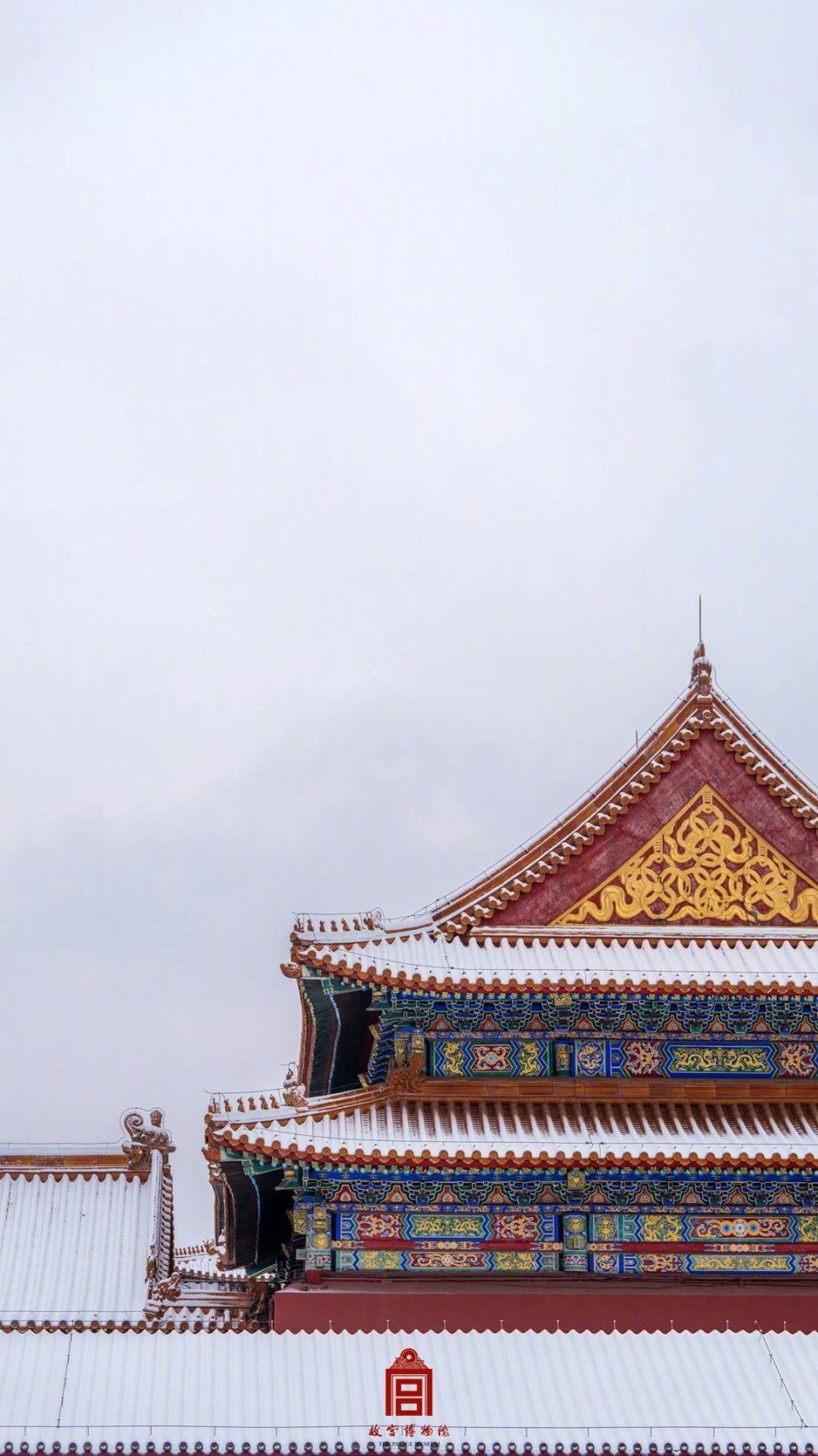 太美了故宫北京雪景美照上新啦