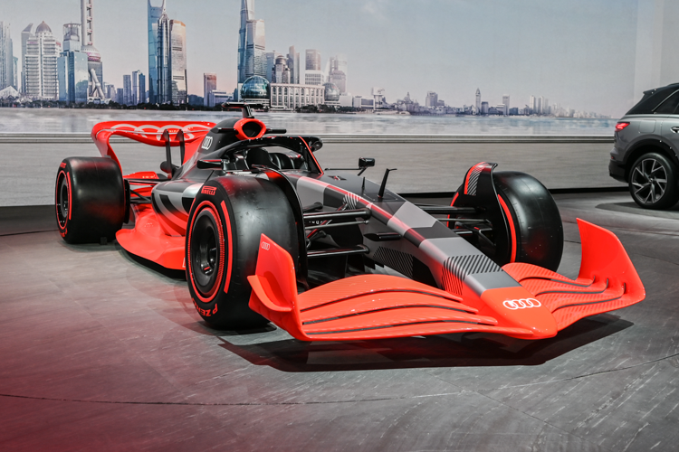 奥迪2023上海车展首发f1赛车:q5 e-tron等新车同步亮相_腾讯新闻