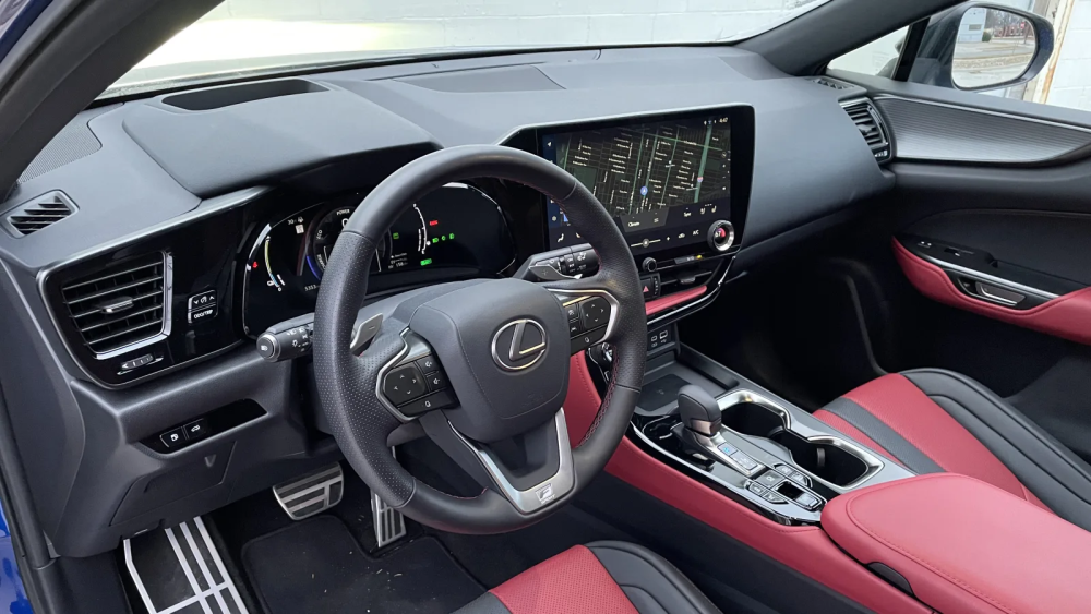 外观运动时尚雷克萨斯nx450hfsport实车图发布