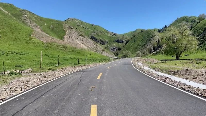 乡村振兴看伊宁 | 农村公路串起好风景 带来好"钱景"