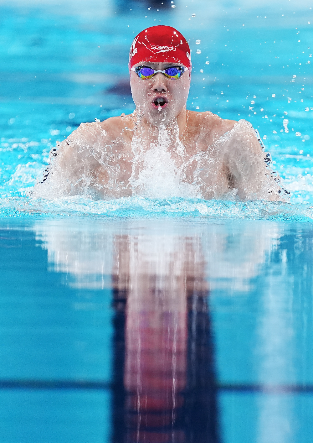 巴黎奥运会丨游泳——男子100米蛙泳决赛赛况