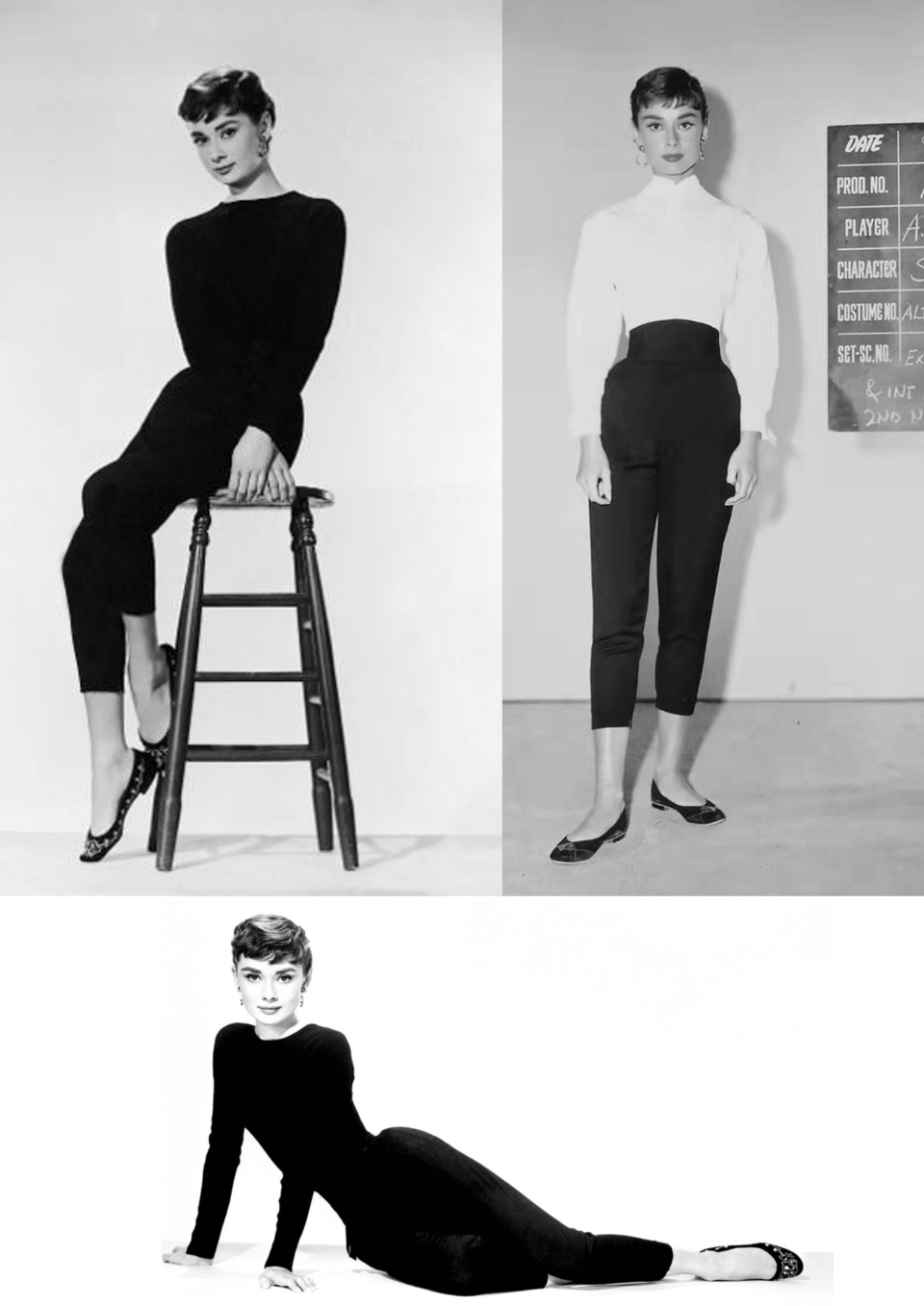 看看奥黛丽赫本那些年穿过的七分裤,以酷飒帅气引领时尚与潮流,时尚