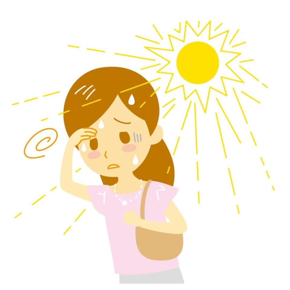 高温天气慎防中暑