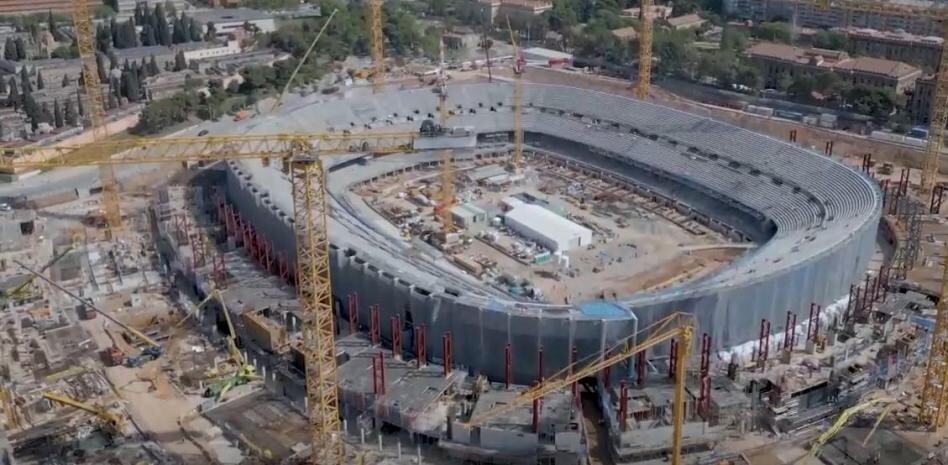 巴萨副主席：新诺坎普球场在年底前建成，将开放至少六成座位_腾讯新闻
