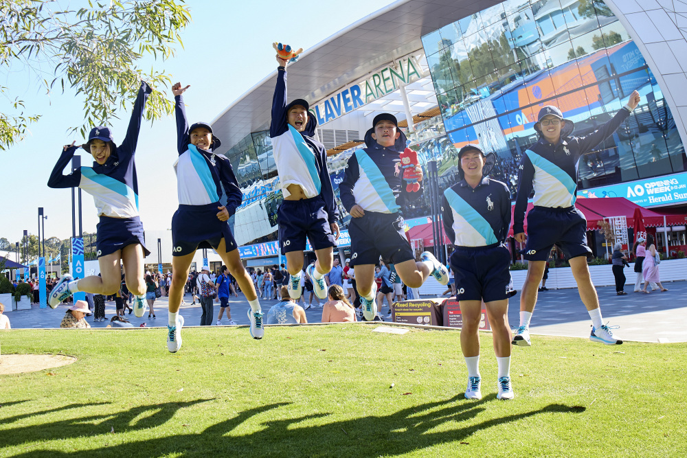 六名中网球童开启澳网正赛