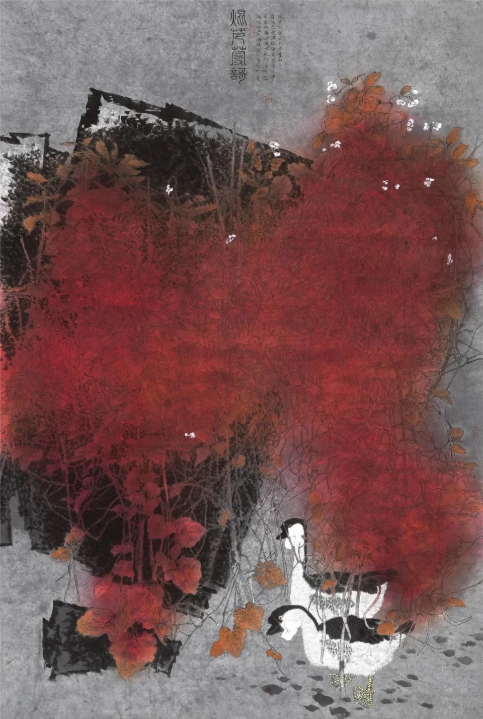 展览预告｜生如夏花———曹雨中国画作品展即将开展_腾讯新闻