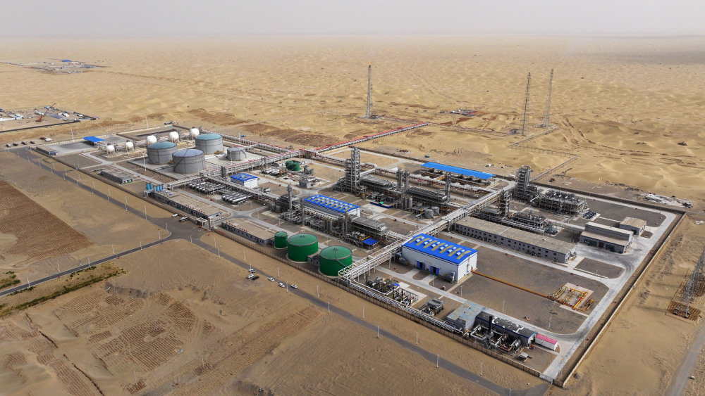 (经济)走进中国石化"深地工程"——顺北油气田_腾讯新闻